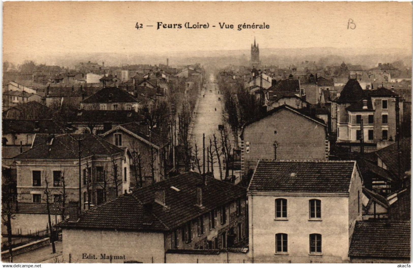 CPA FEURS - Vue générale (459434)