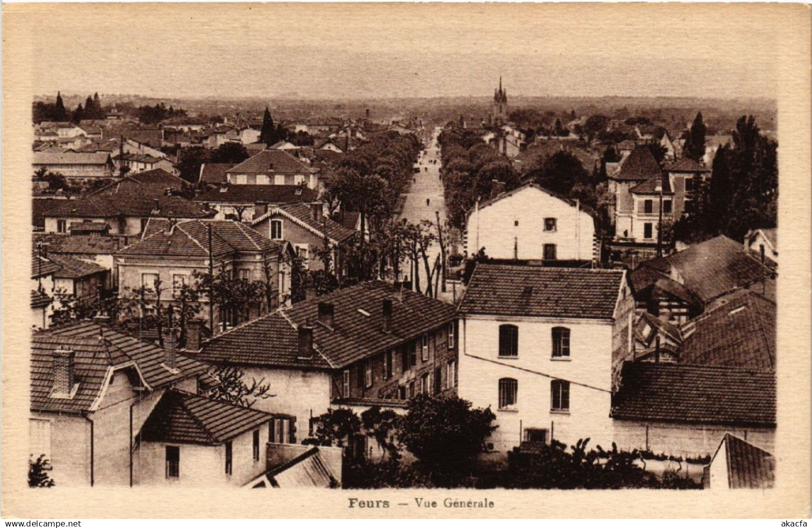 CPA FEURS - Vue Générale (459780)