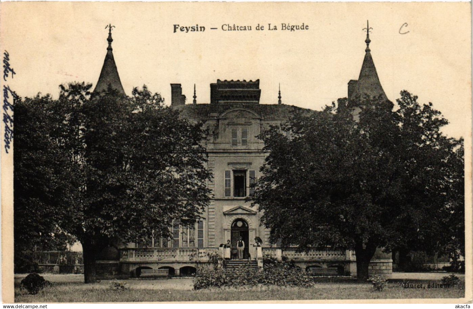 CPA FEYZIN Chateau de la Begude (461711)