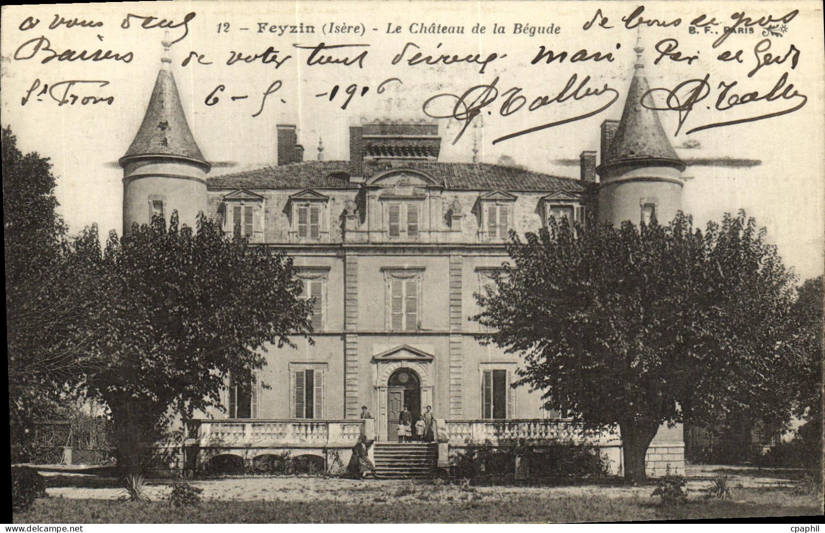 CPA Feyzin Le Chateau de la Begude