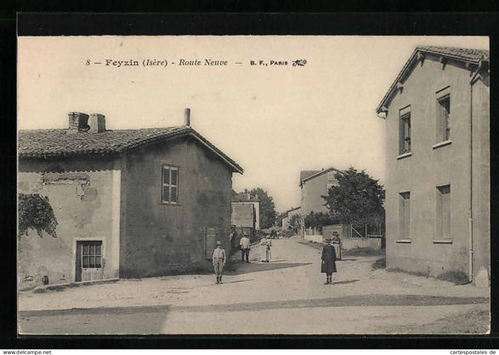 CPA Feyzin, Route Neuve