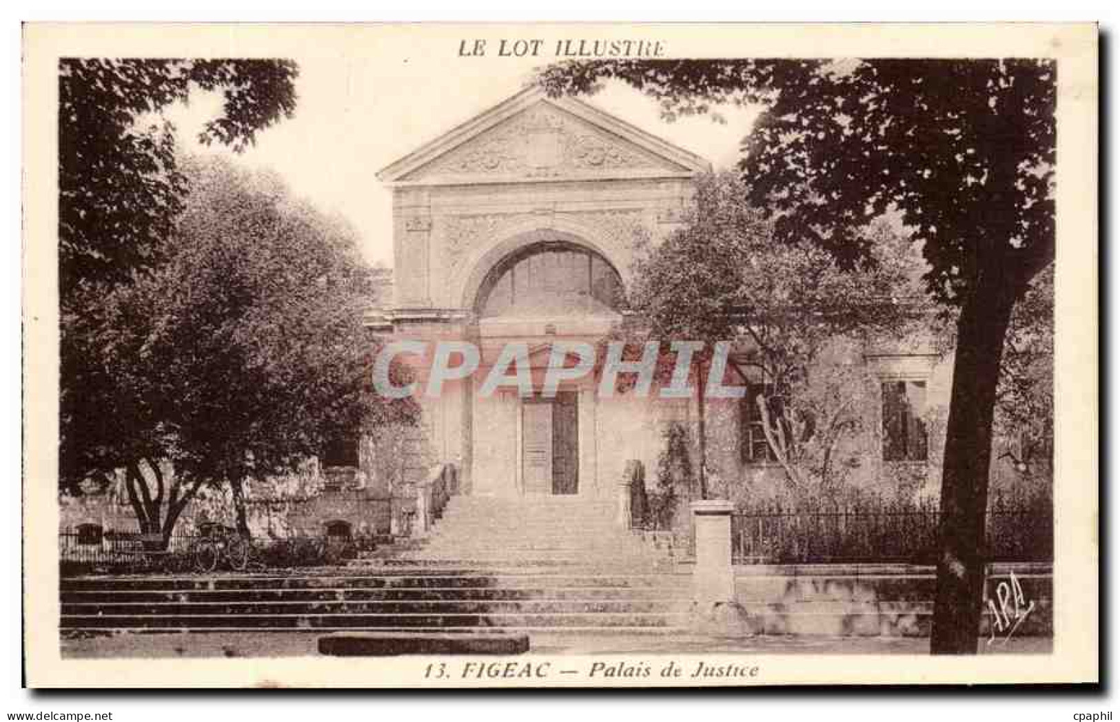 CPA Figeac Palais de Justice