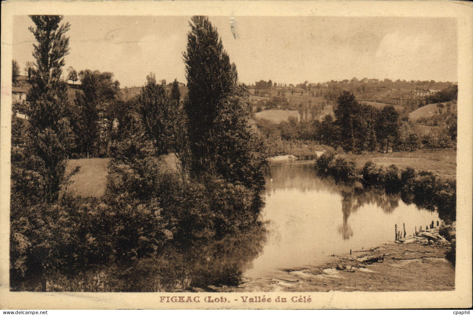 CPA Figeac Vallee Du Cele