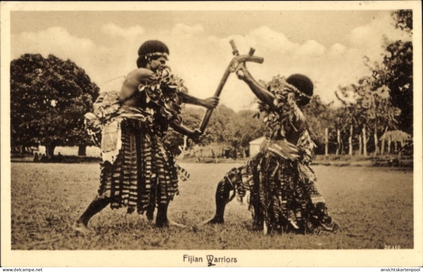 CPA Fiji Fidschi, Fijian Warriors, Fidschianische Krieger, Kampf