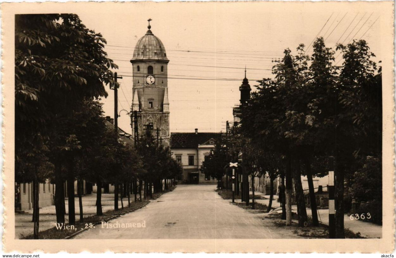 CPA FISCHAMEND echte photographie. AUSTRIA (675658)