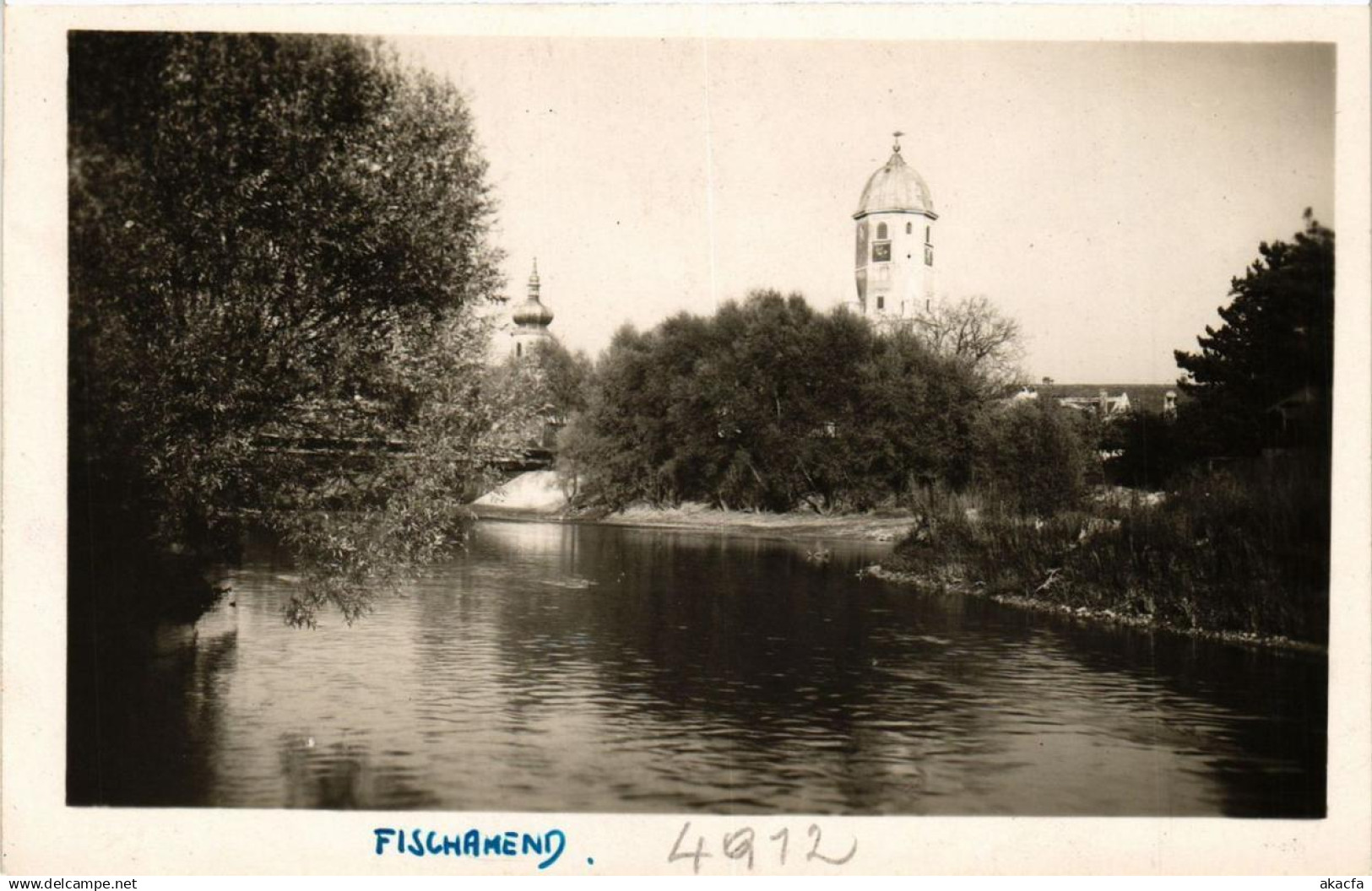 CPA FISCHAMEND echte photographie. AUSTRIA (675673)