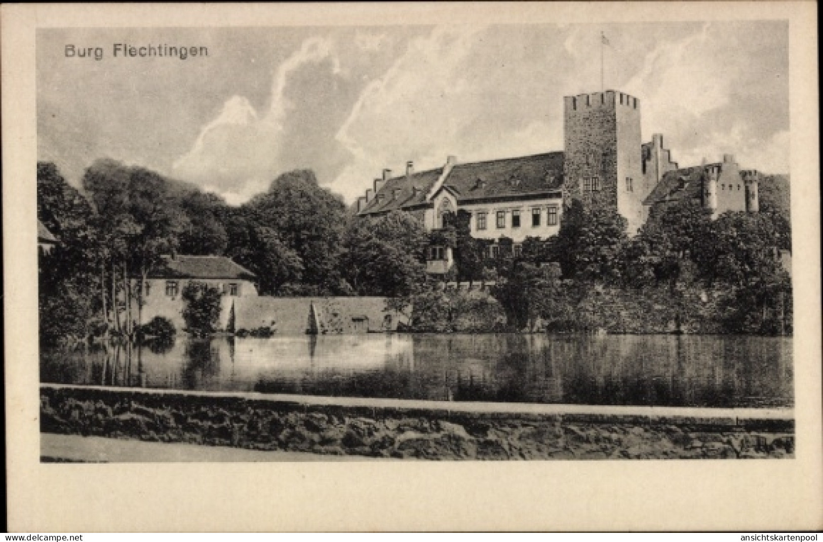 CPA Flechtingen Saxe Anhalt, Burg