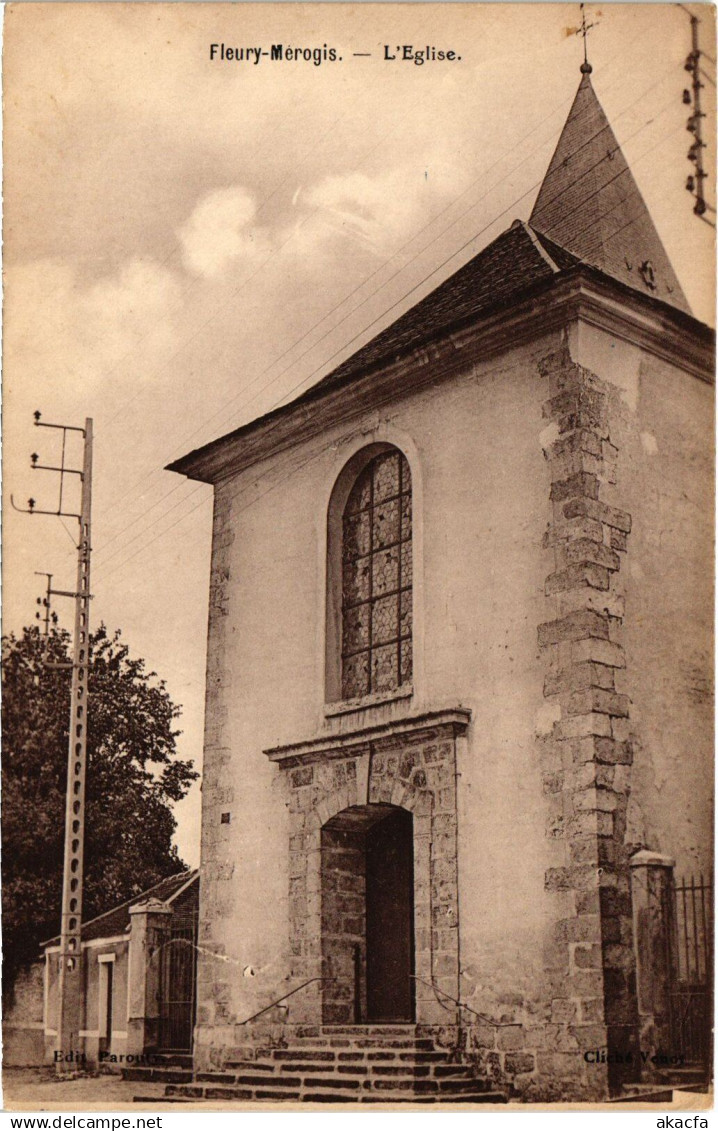 CPA Fleury-Merogis L'Eglise FRANCE (1372317)