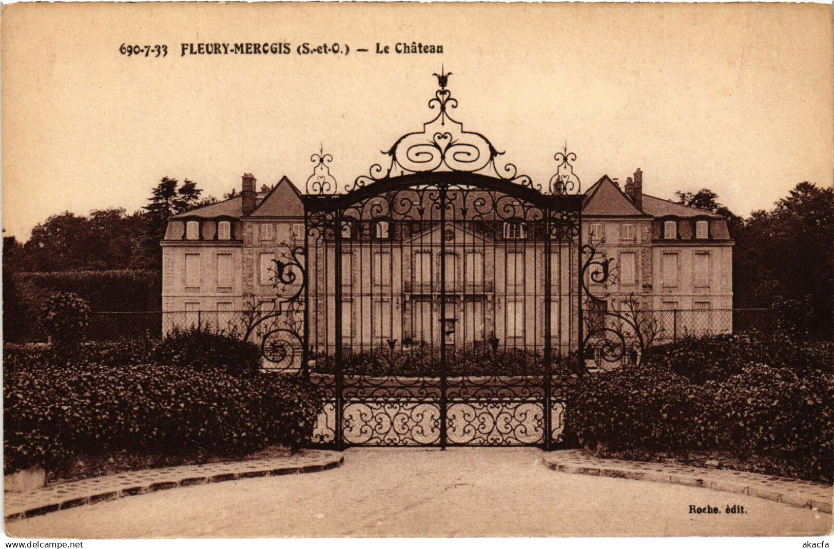 CPA Fleury-Merogis Le Chateau FRANCE (1372312)