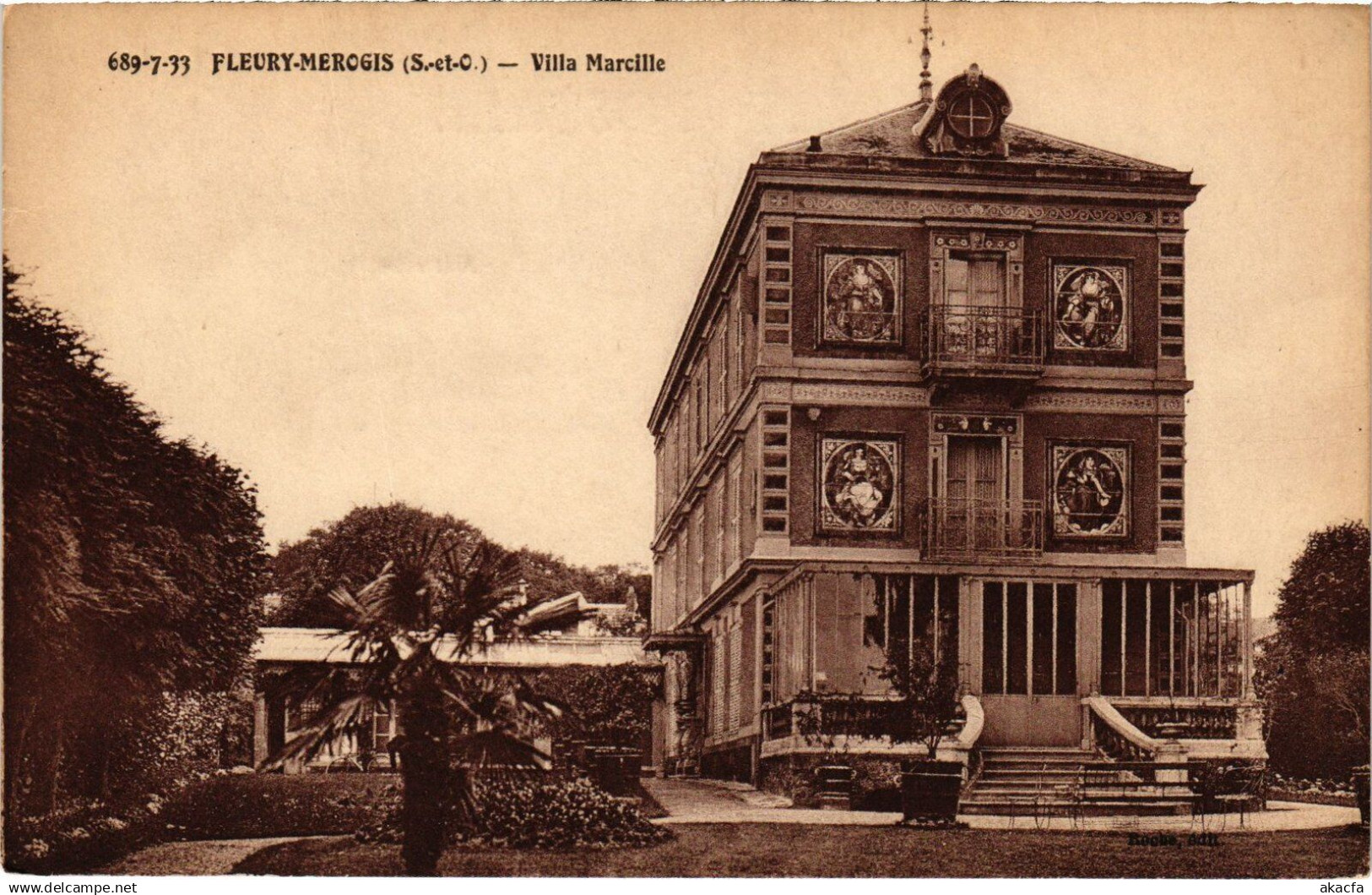 CPA Fleury-Merogis Villa Marcille FRANCE (1372310)