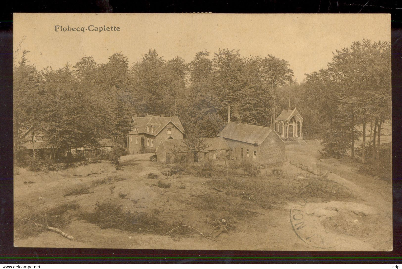 cpa flobecq caplette  1923