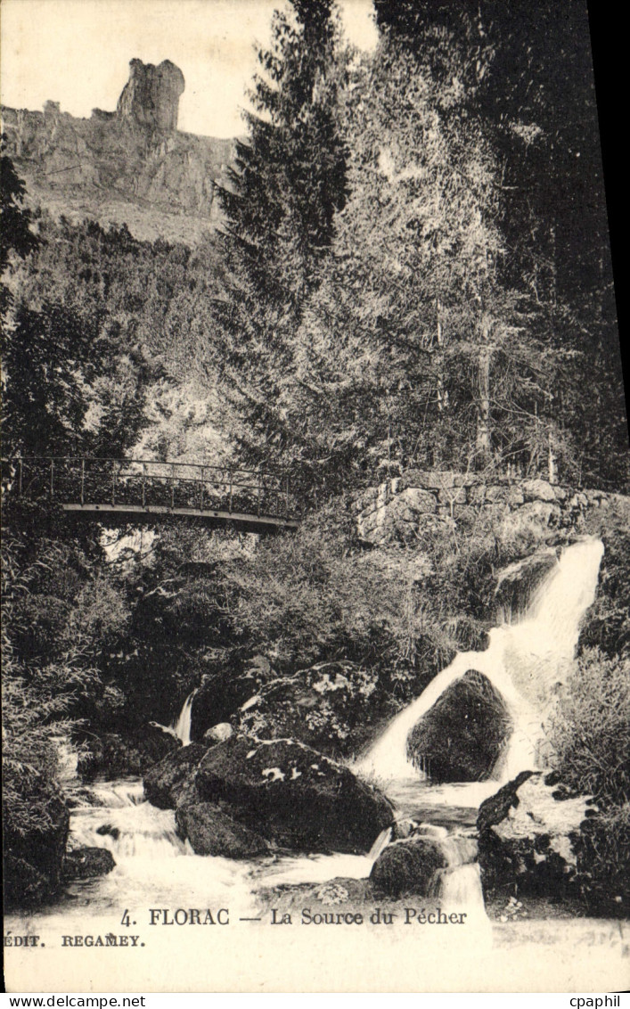 CPA Florac la Source du Pecher