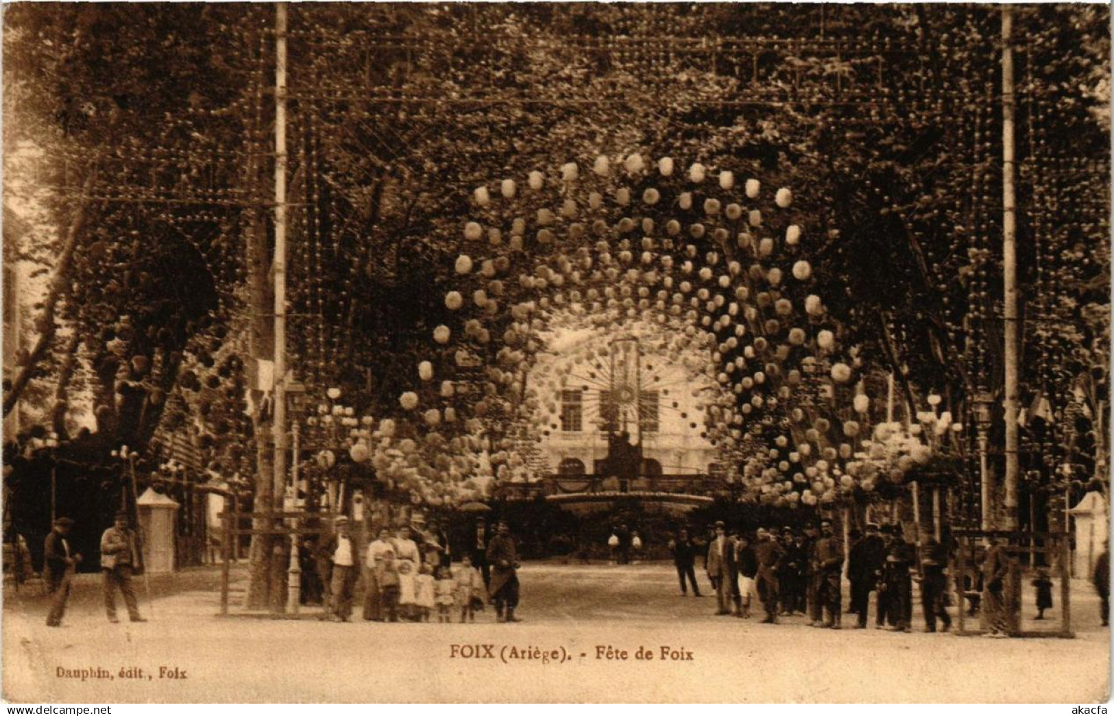 CPA FOIX Féte de FOIX (646966)