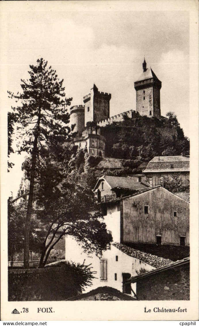 CPA Foix Le Chateau Fort