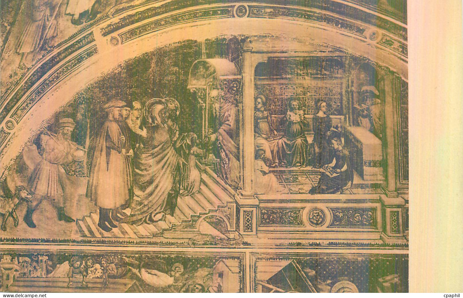 CPA Foligno Palazzo Trinci Presentazione diMaria Vergine al Tempio (Ottavio Nelli)