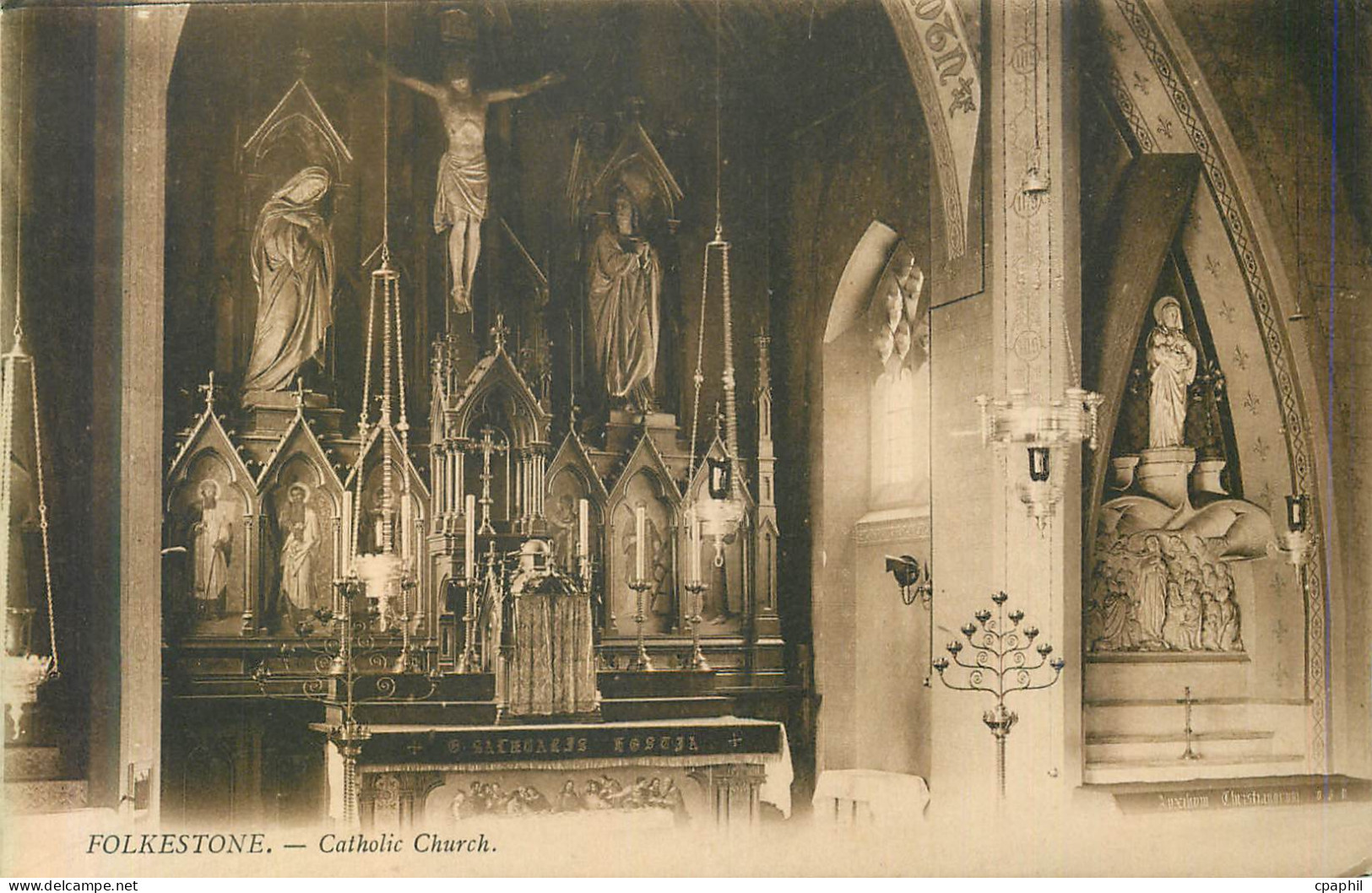 CPA Folkestone Catholic Church