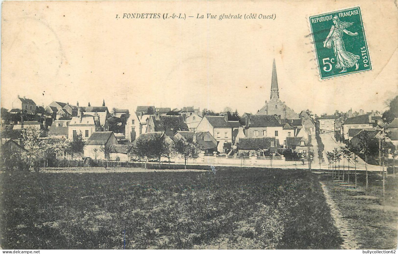 CPA Fondettes  37/58