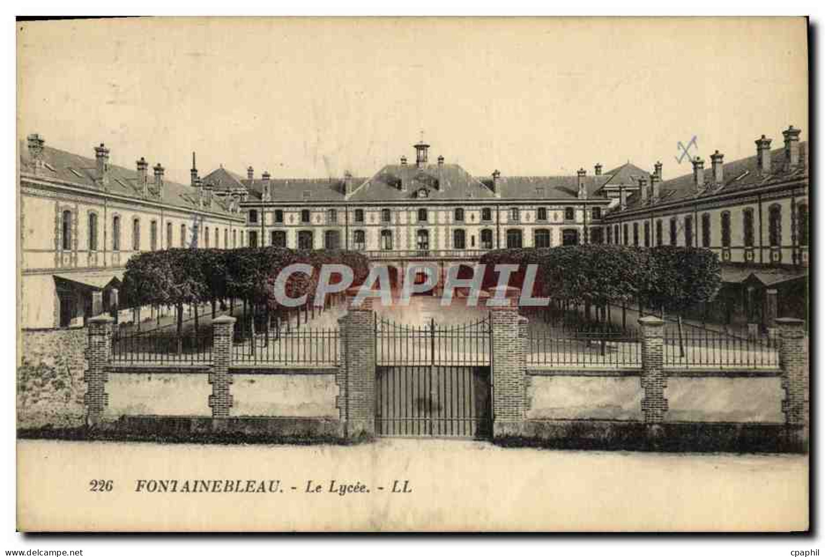 CPA Fontainebleau Le Lycee