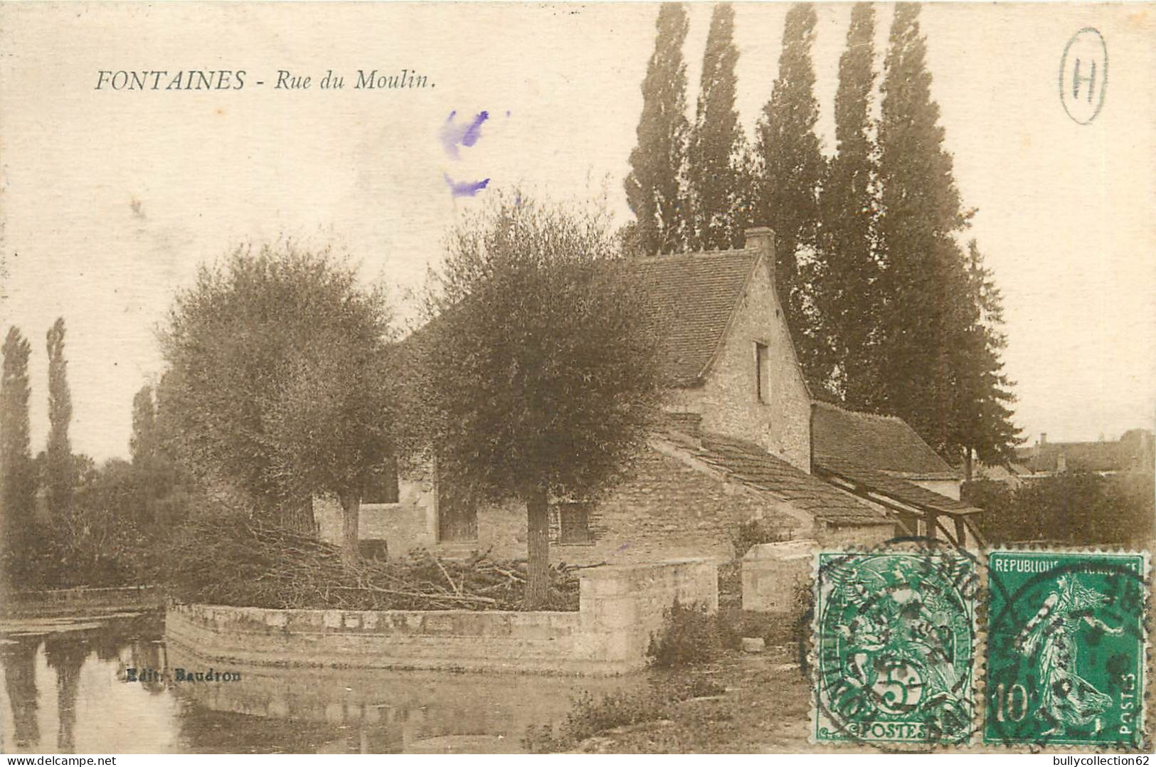 CPA Fontaines 71/138