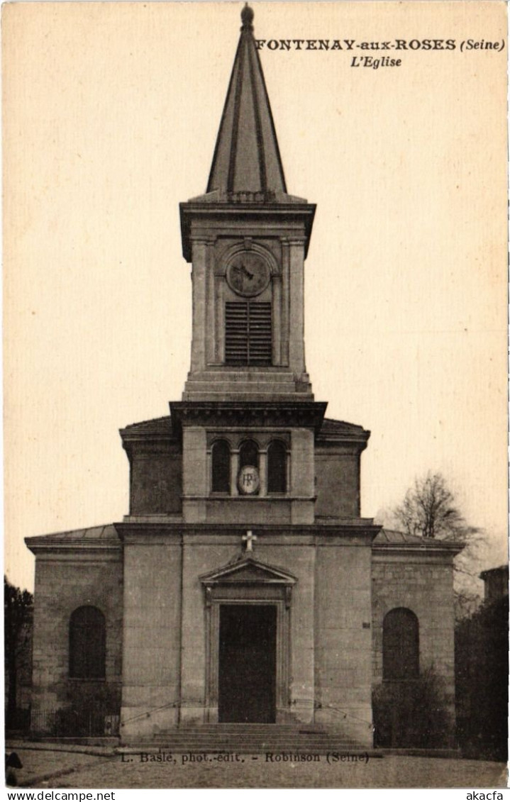 CPA Fontenay aux Roses Eglise (1312437)