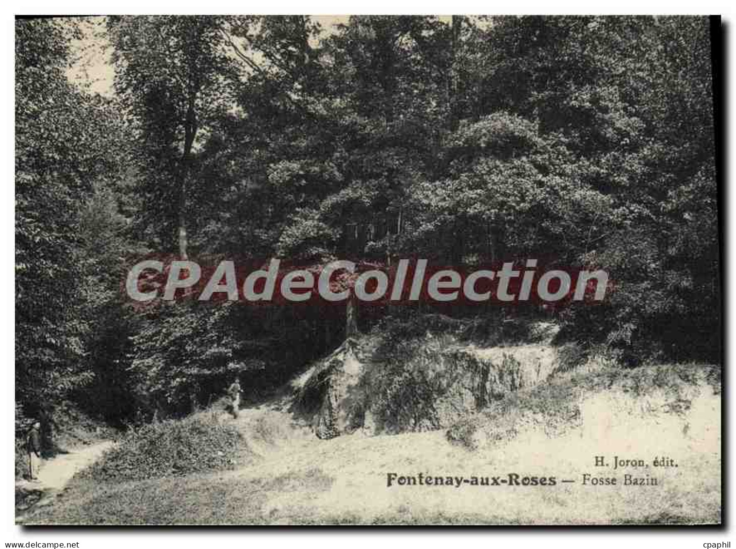 CPA Fontenay aux Roses Fosse Bazin