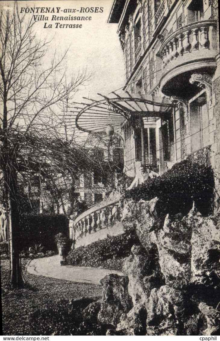CPA Fontenay aux Roses Villa Renaissance La Terrasse