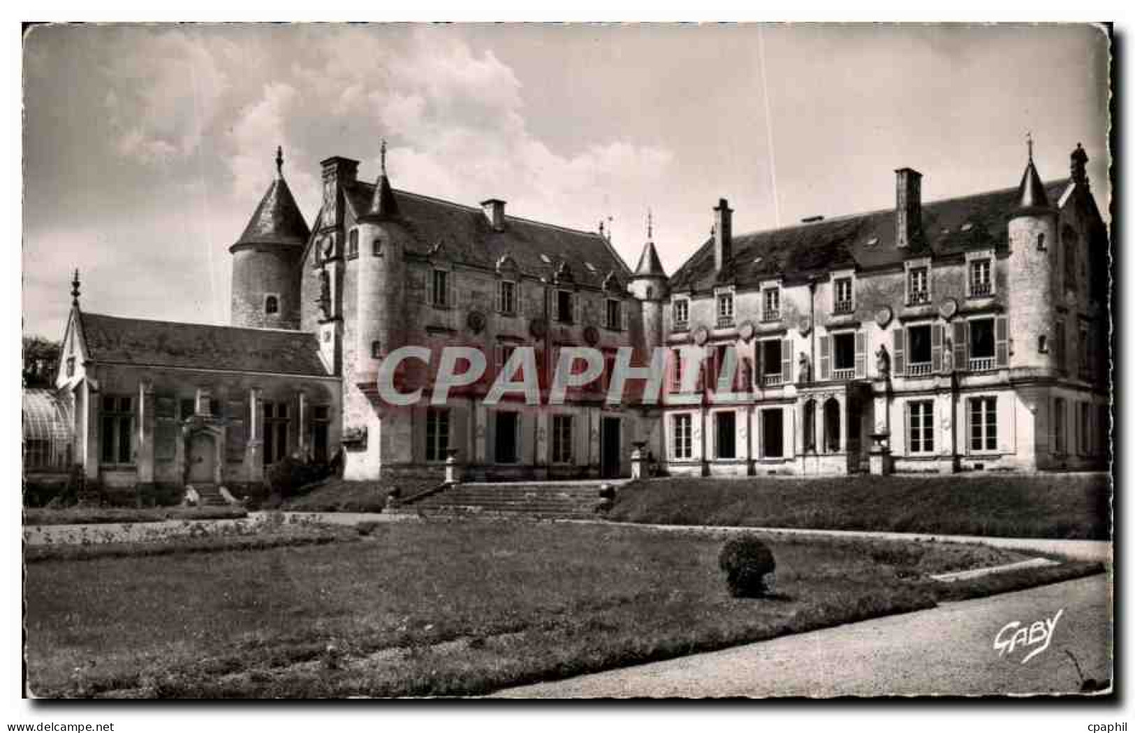 CPA Fontenay Le Comte Chateau De Terre Neuve