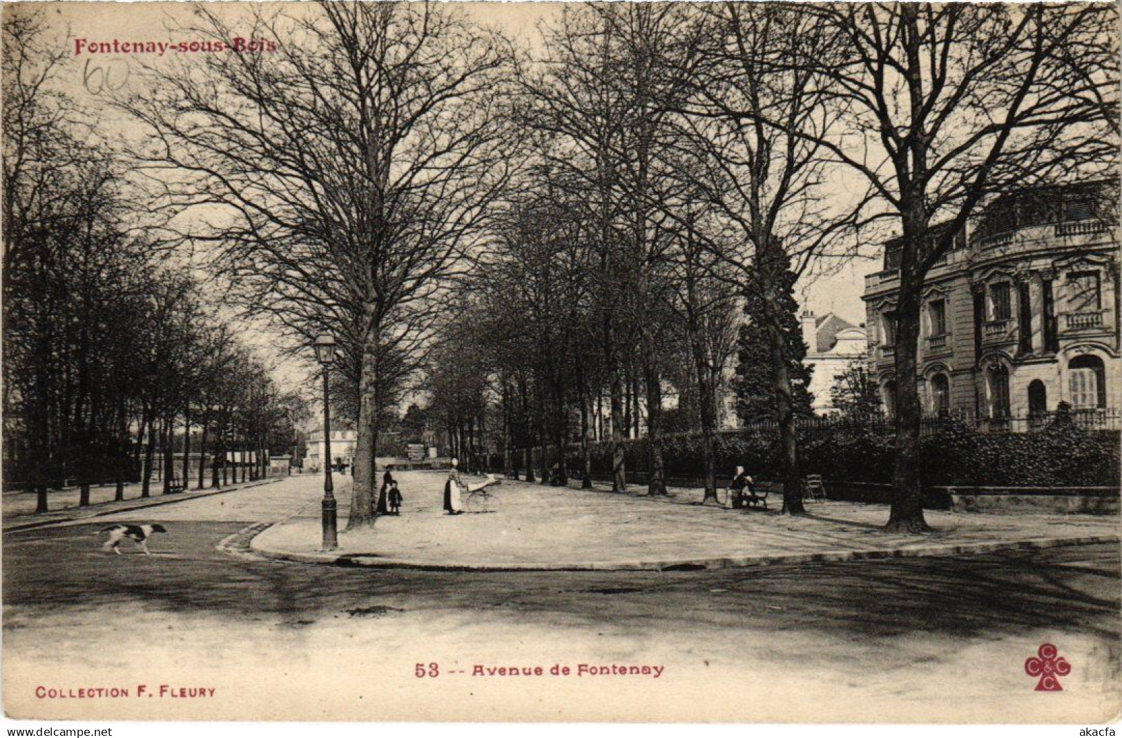 CPA Fontenay-Sous-Bois Avenue Fontenay FRANCE (1339396)