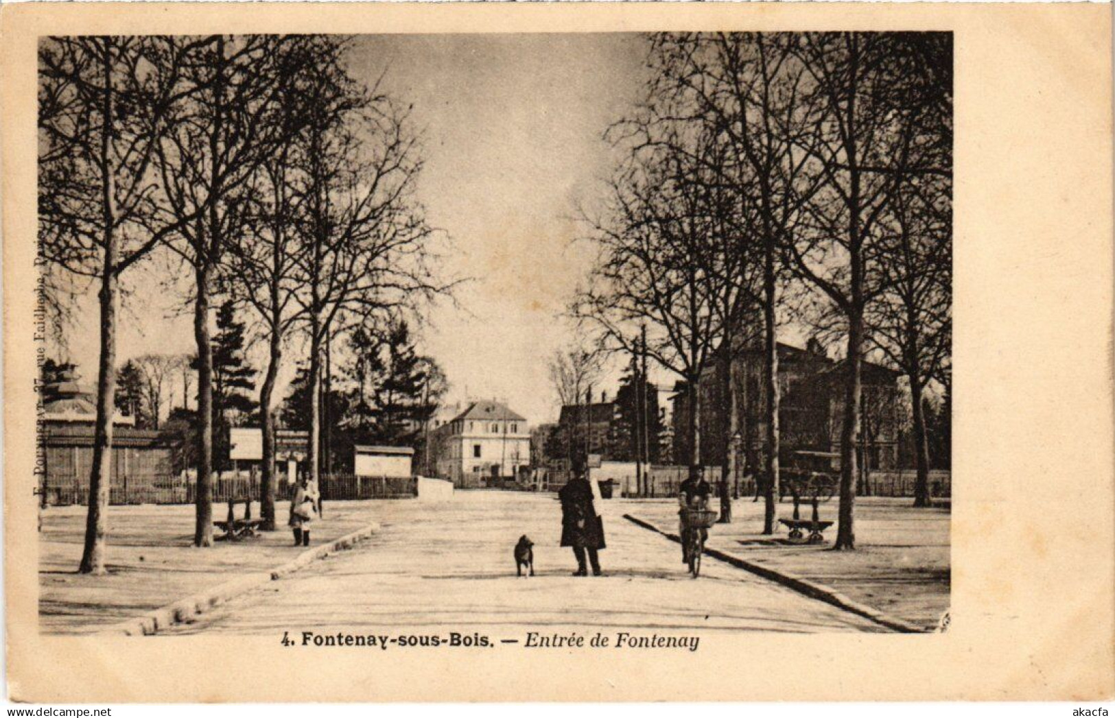 CPA Fontenay-Sous-Bois Entree de Fontenay FRANCE (1339394)