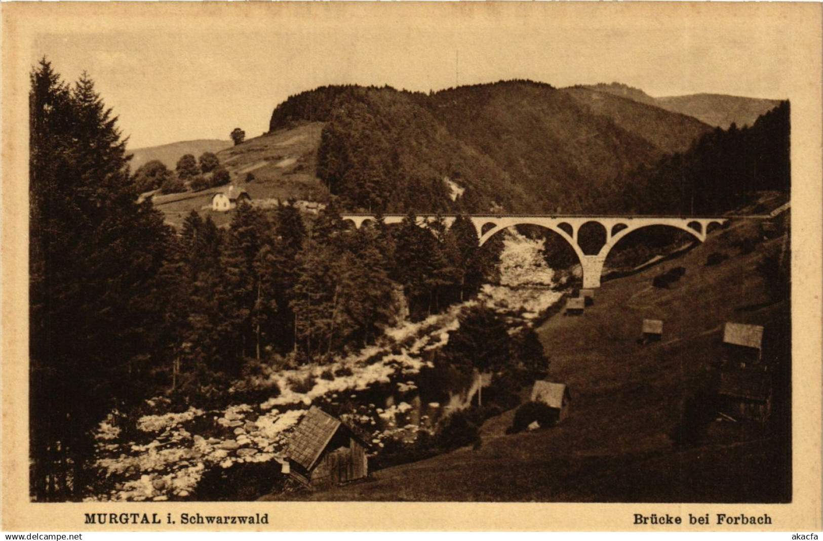 CPA Forbach - Brucke bei Forbach GERMANY (910428)