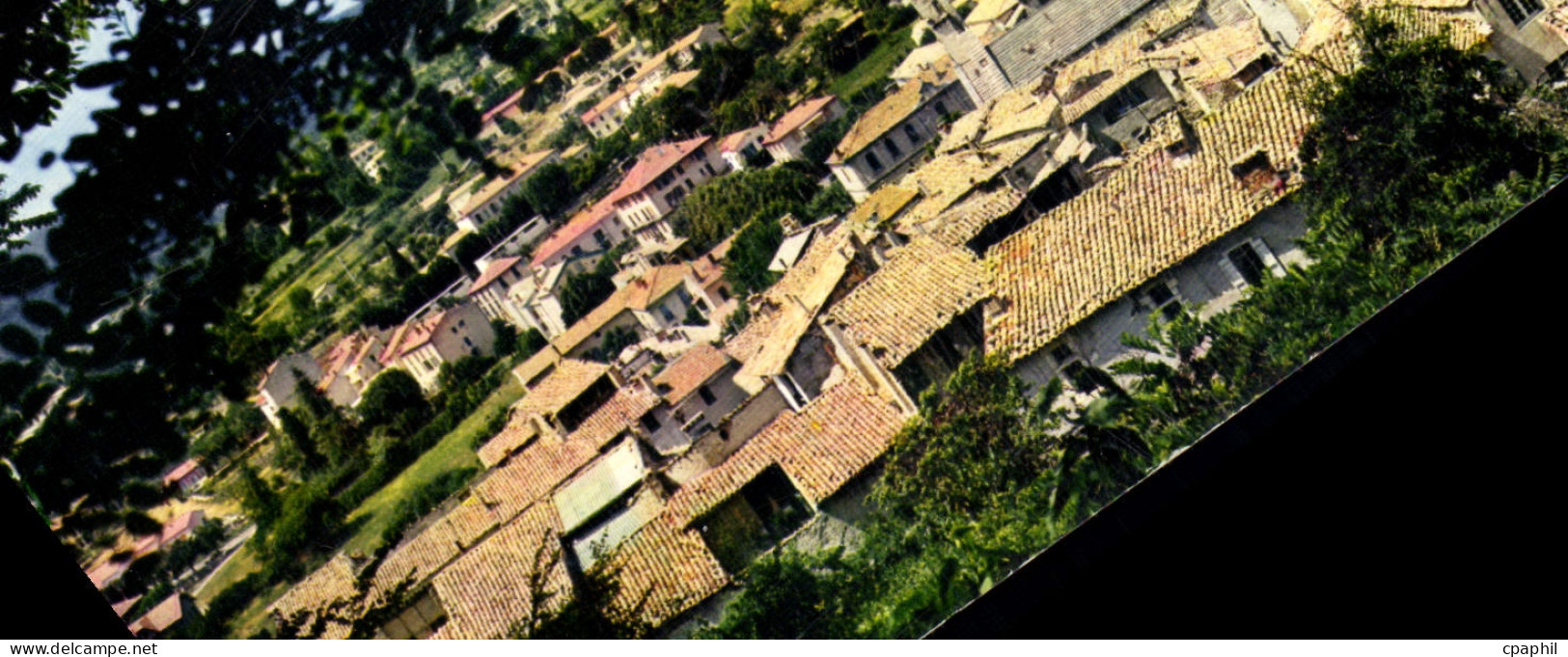 CPA Forcalquier Alpes de Haute Provence vue generale