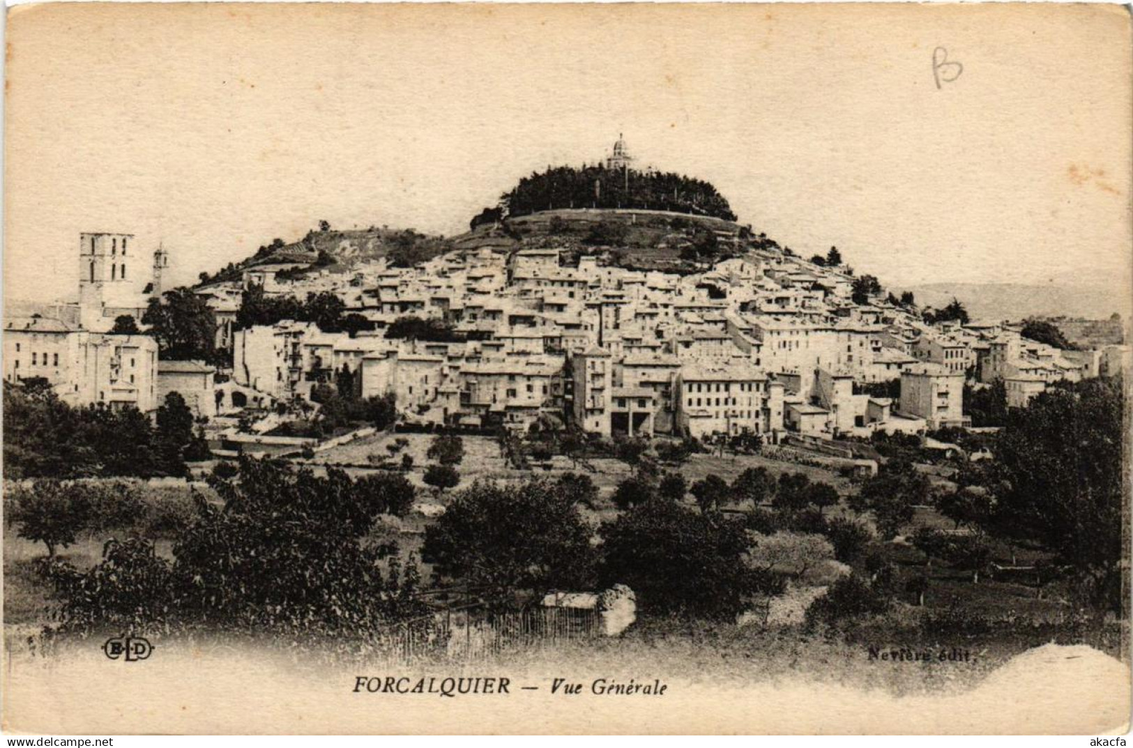 CPA FORCALQUIER Vue générale (683570)