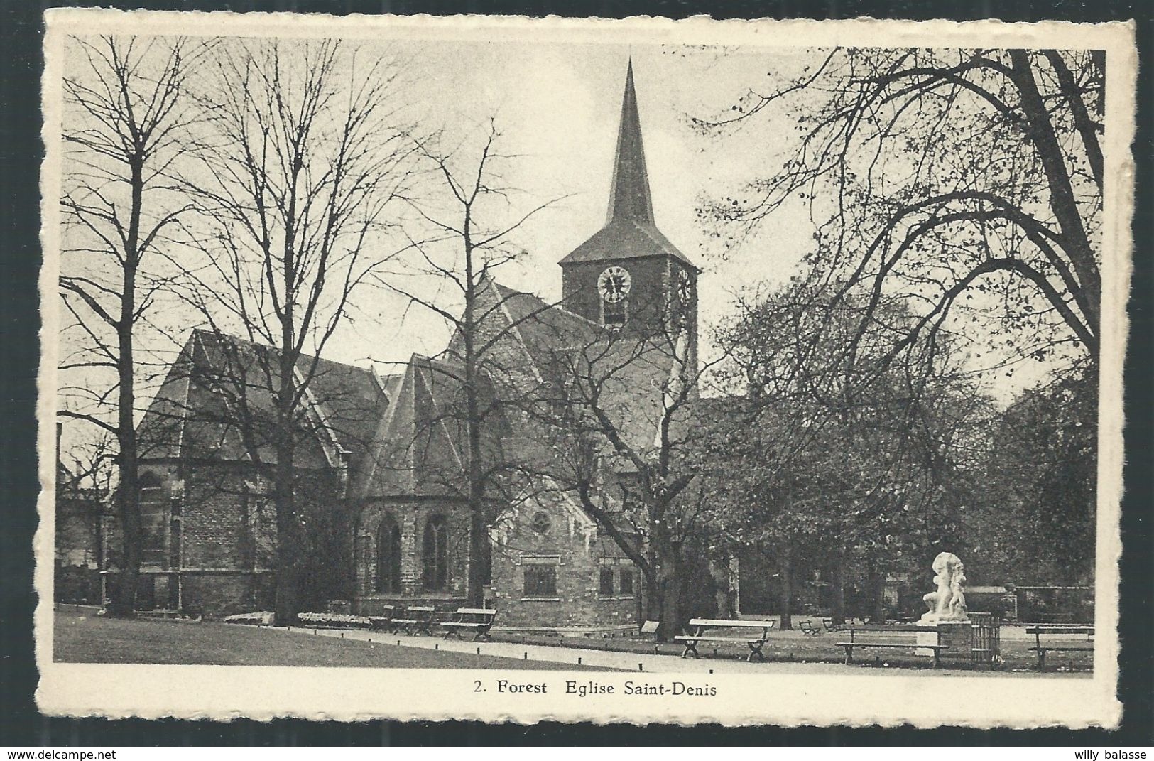 +++ CPA - FOREST - VORST - Eglise Saint Denis - Kerk  //