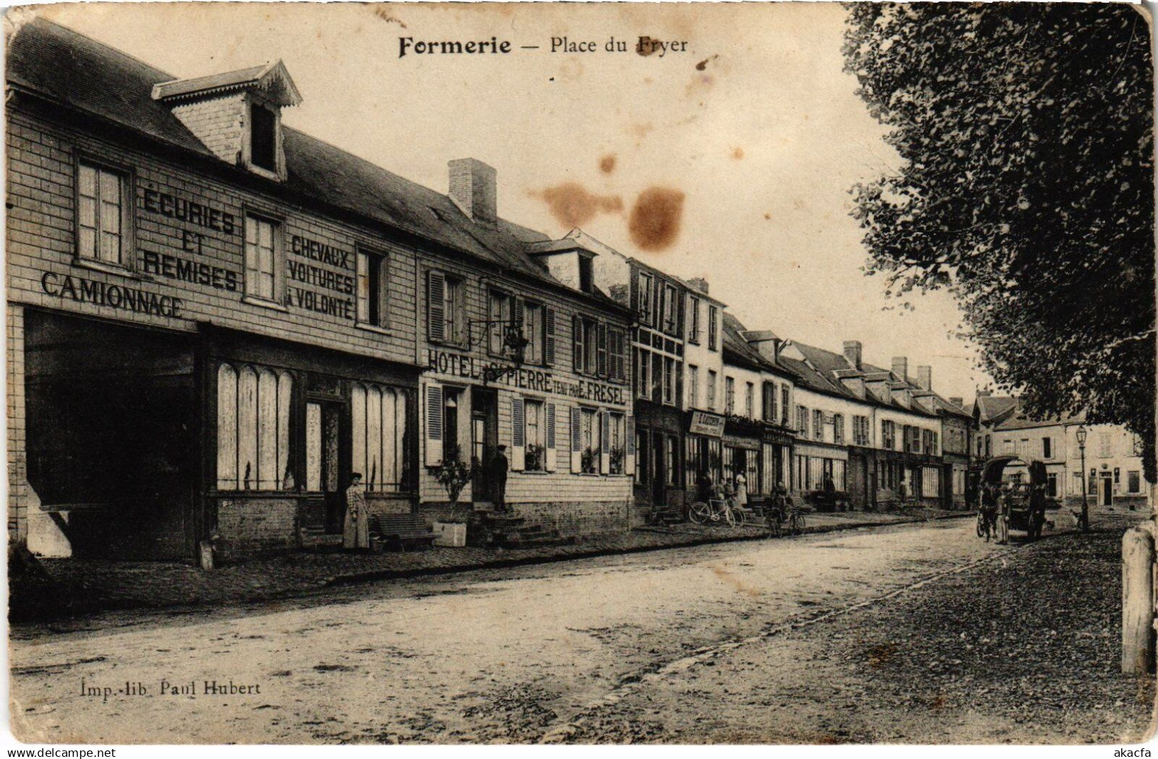 CPA Formerie Place du Fryer (1186924)