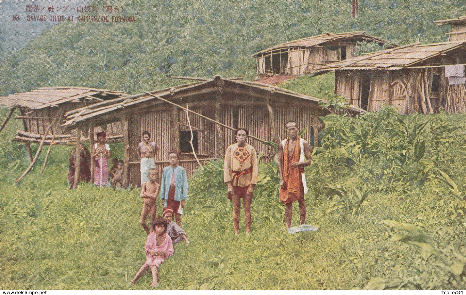 CPA-FORMOSA-Savage tribe-Kappanzang