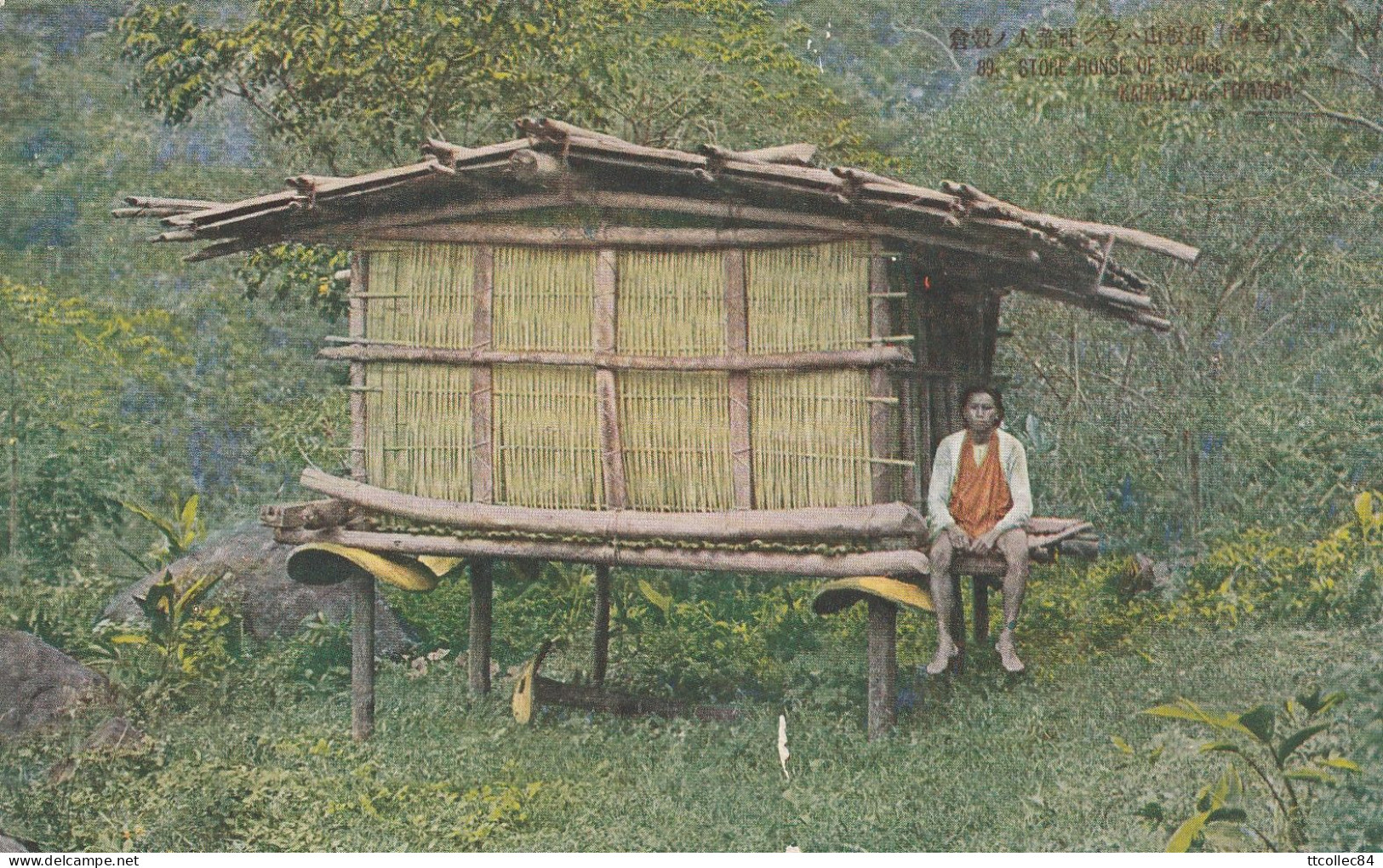 CPA-FORMOSA-Store honse of sacoge-Kappanzang