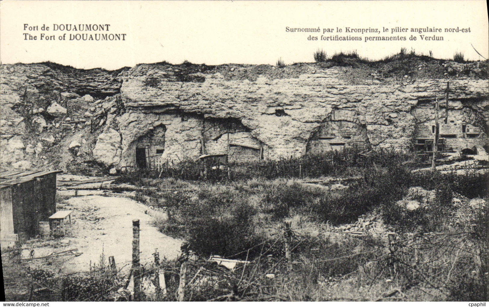 CPA Fort De Douaumont Militaria