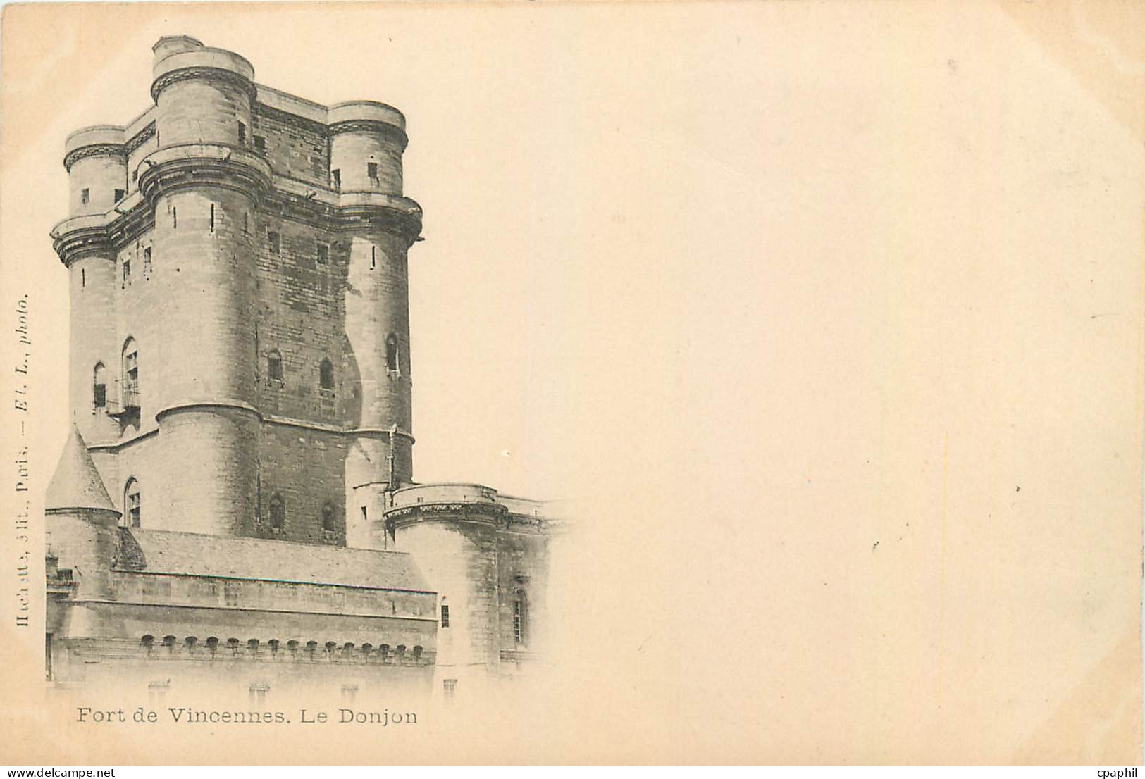 CPA Fort de Vincennes Le Donjon