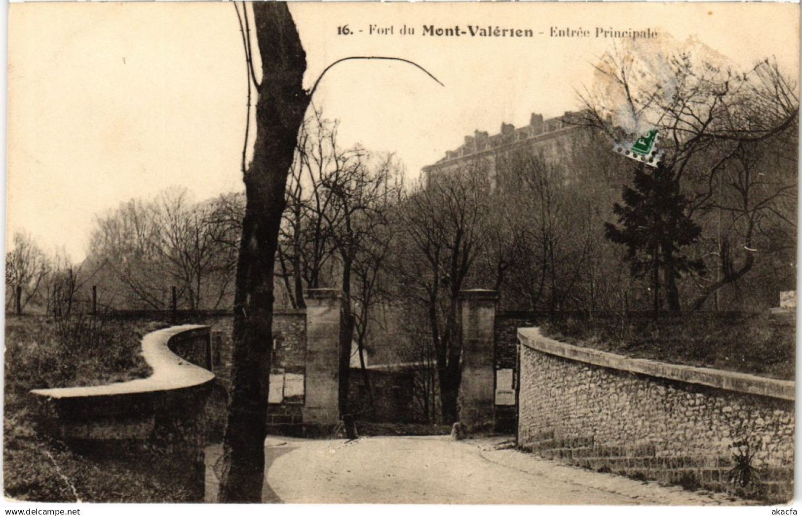 CPA Fort du Mont Valerien Entree Principale (1312994)