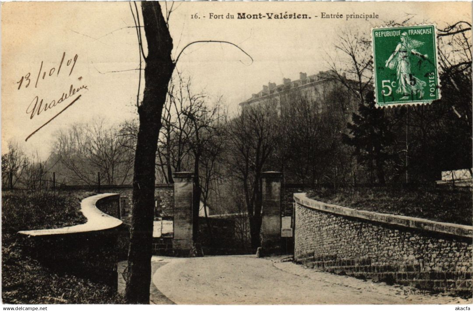 CPA Fort du Mont-Valerien - Entree Principale (1322621)