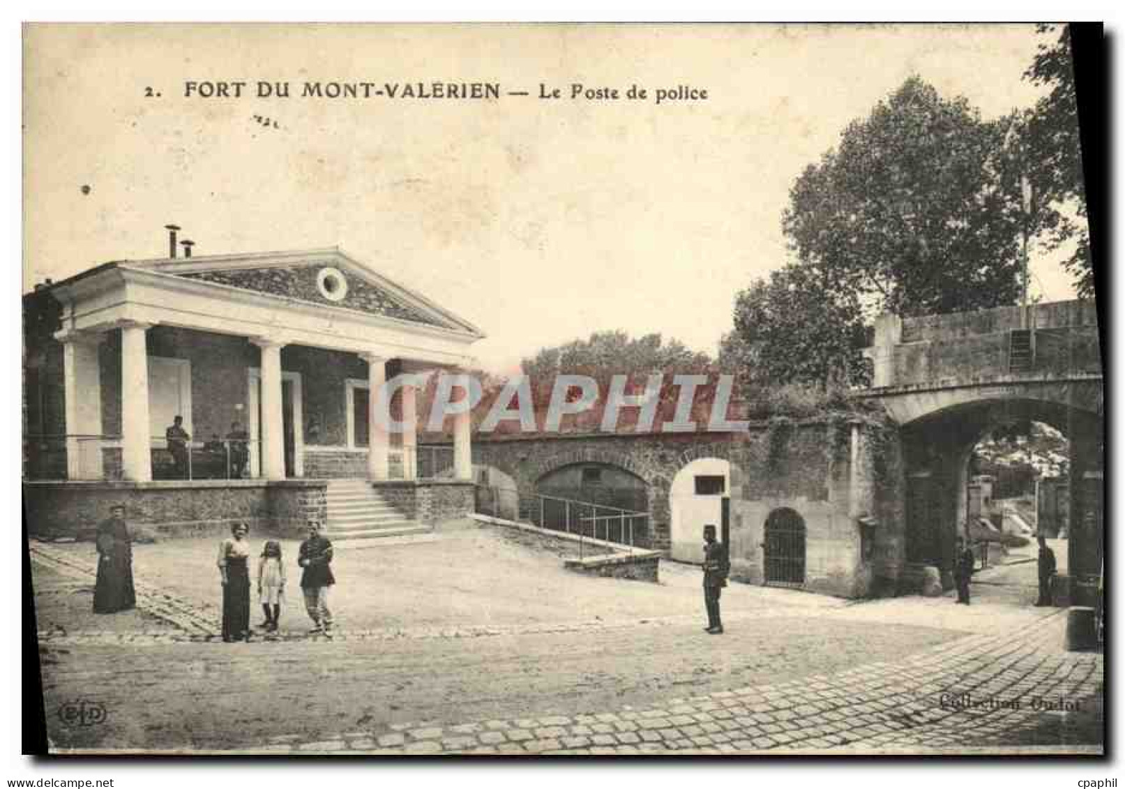 CPA Fort Du Mont Valerien Le Poste de Police