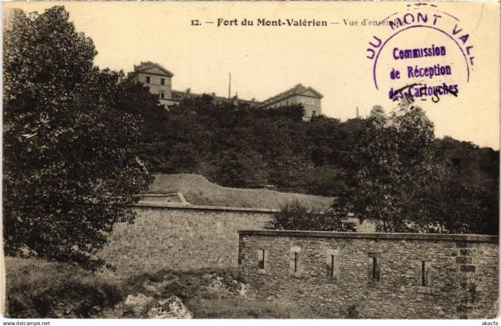 CPA Fort du Mont-Valerien - Vue d'Ensemble (1322627)