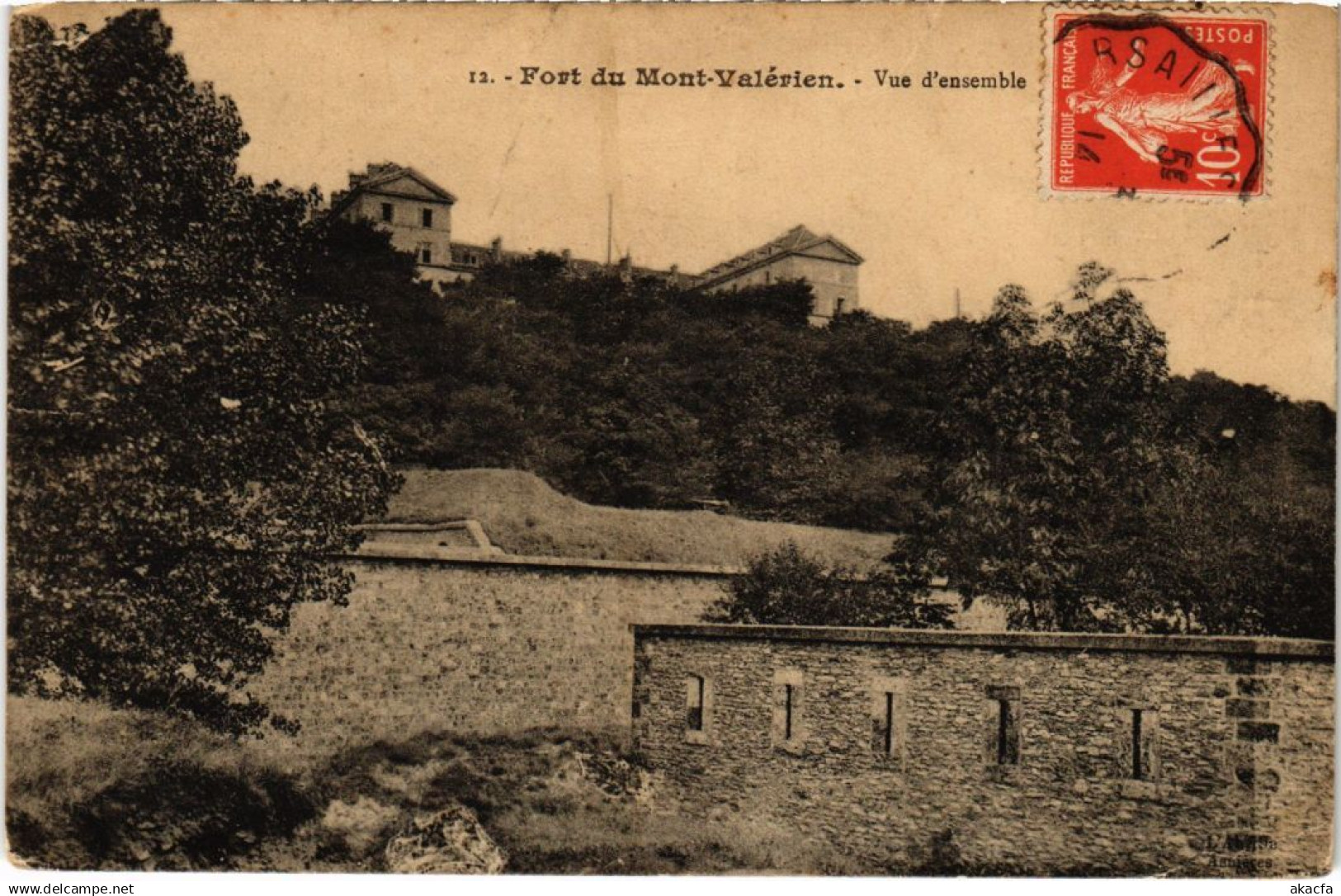 CPA Fort du Mont-Valerien - Vue d'Ensemble (1322629)