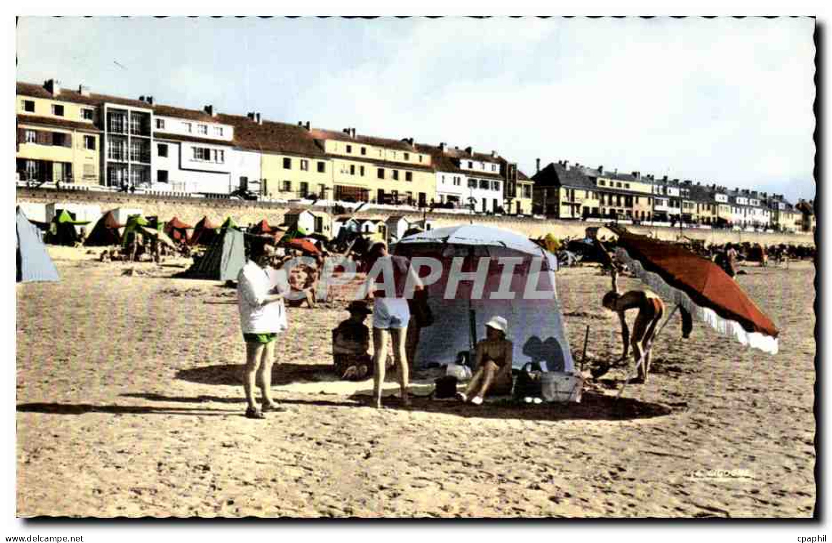 CPA Fort Mahon La Plage Digue Sud