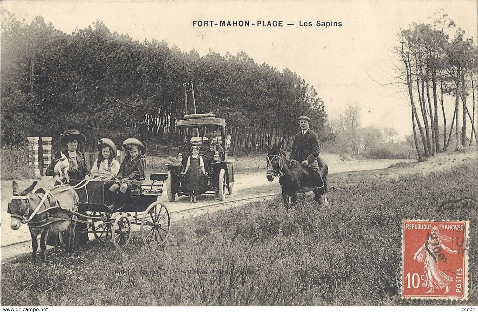 CPA Fort-Mahon Plage les Sapins