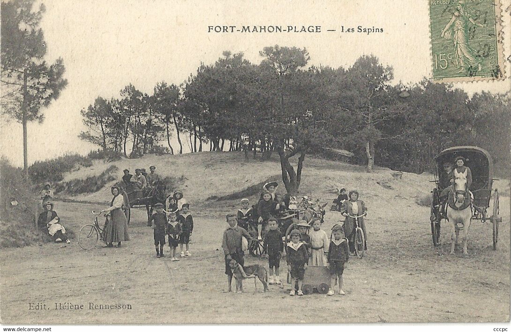 CPA Fort-Mahon Plage Les Sapins