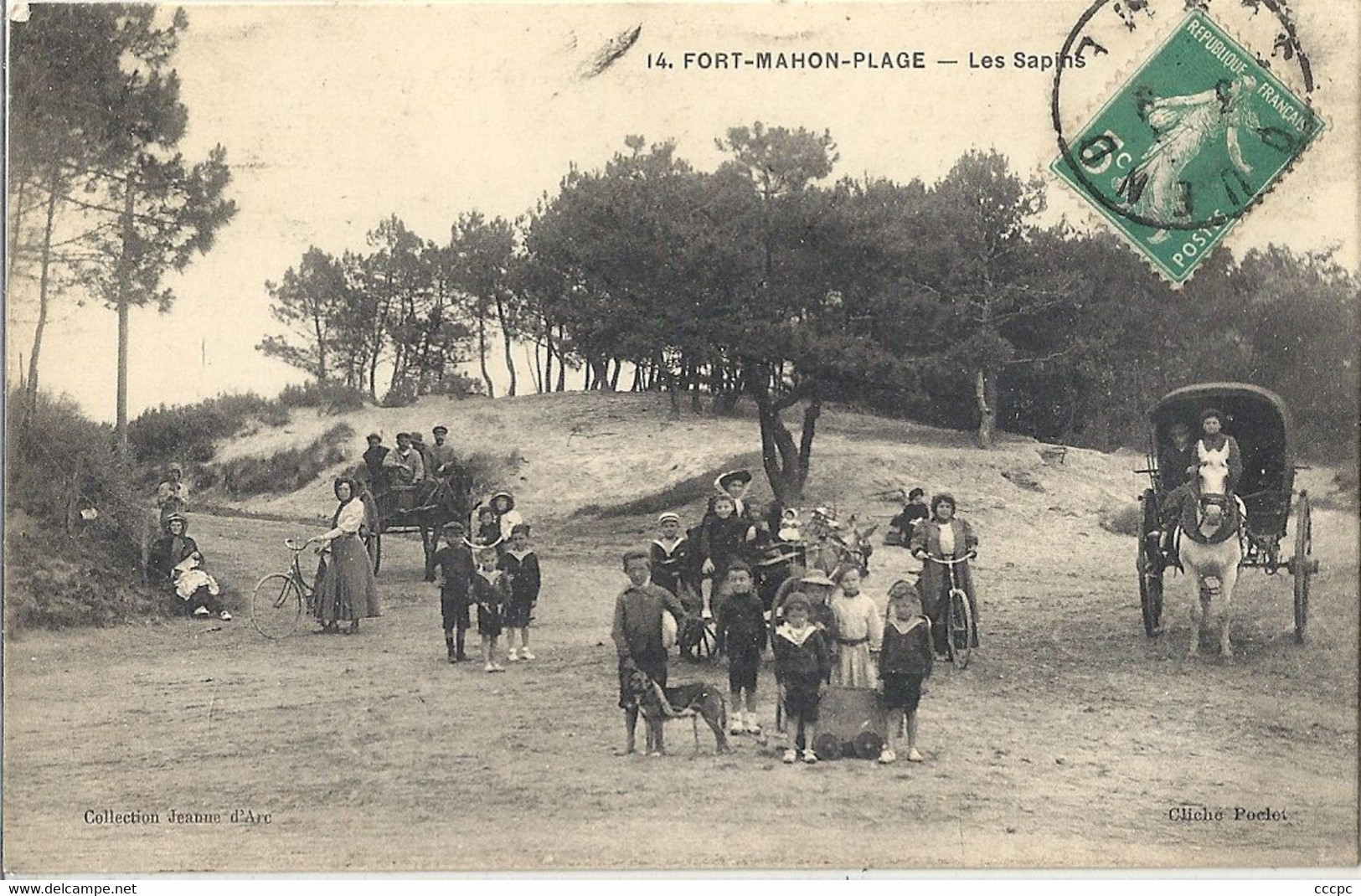 CPA Fort-Mahon Plage Les Sapins
