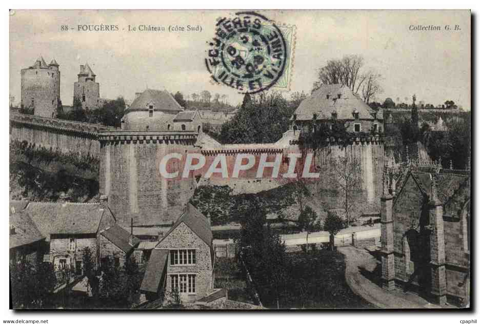 CPA Fougeres Le Chateau