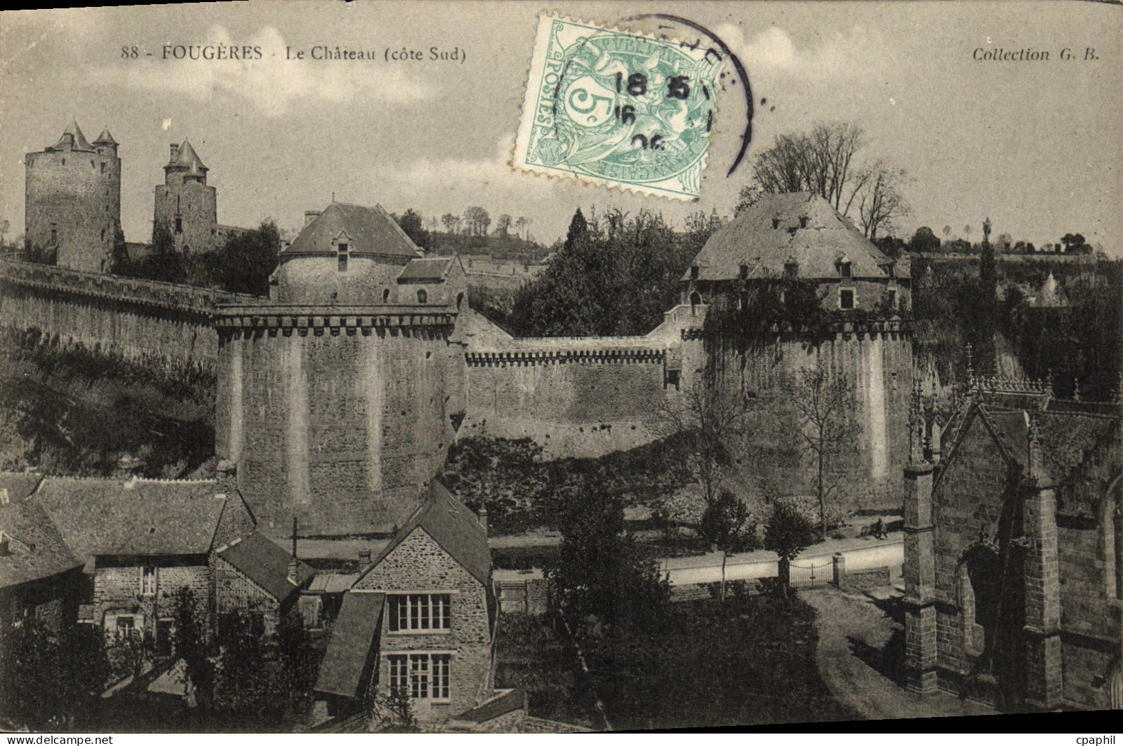 CPA Fougeres Le Chateau