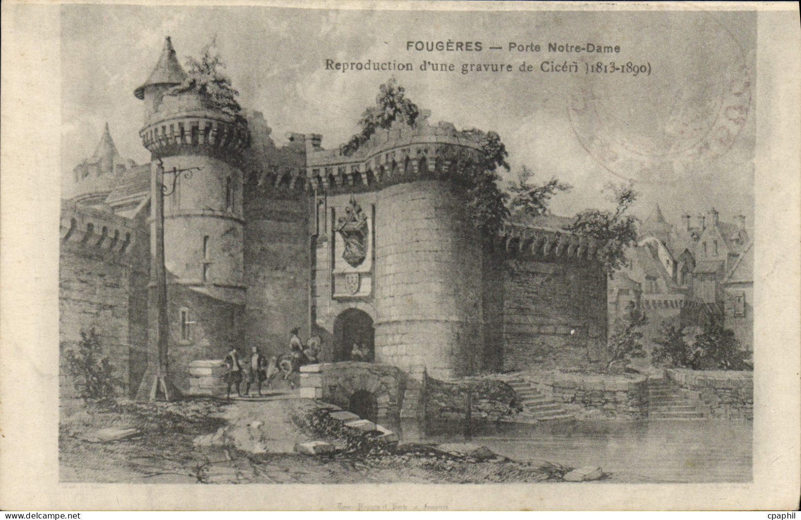 CPA Fougeres Porte Notre Dame